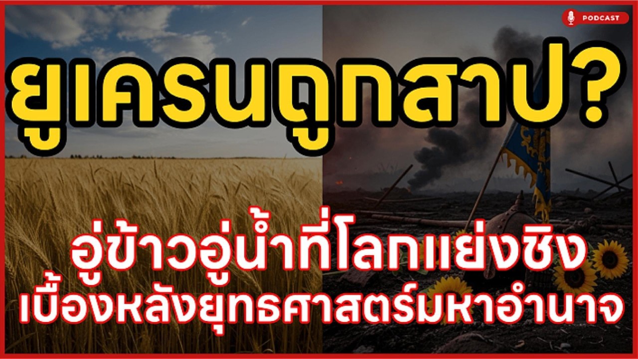 ยูเครนถูกสาป? เจาะประวัติศาสตร์อู่ข้าวอู่น้ำที่โลกแย่งชิง | สรุปชัดเข้าใจง่าย | ล้านเลื่องเล่า