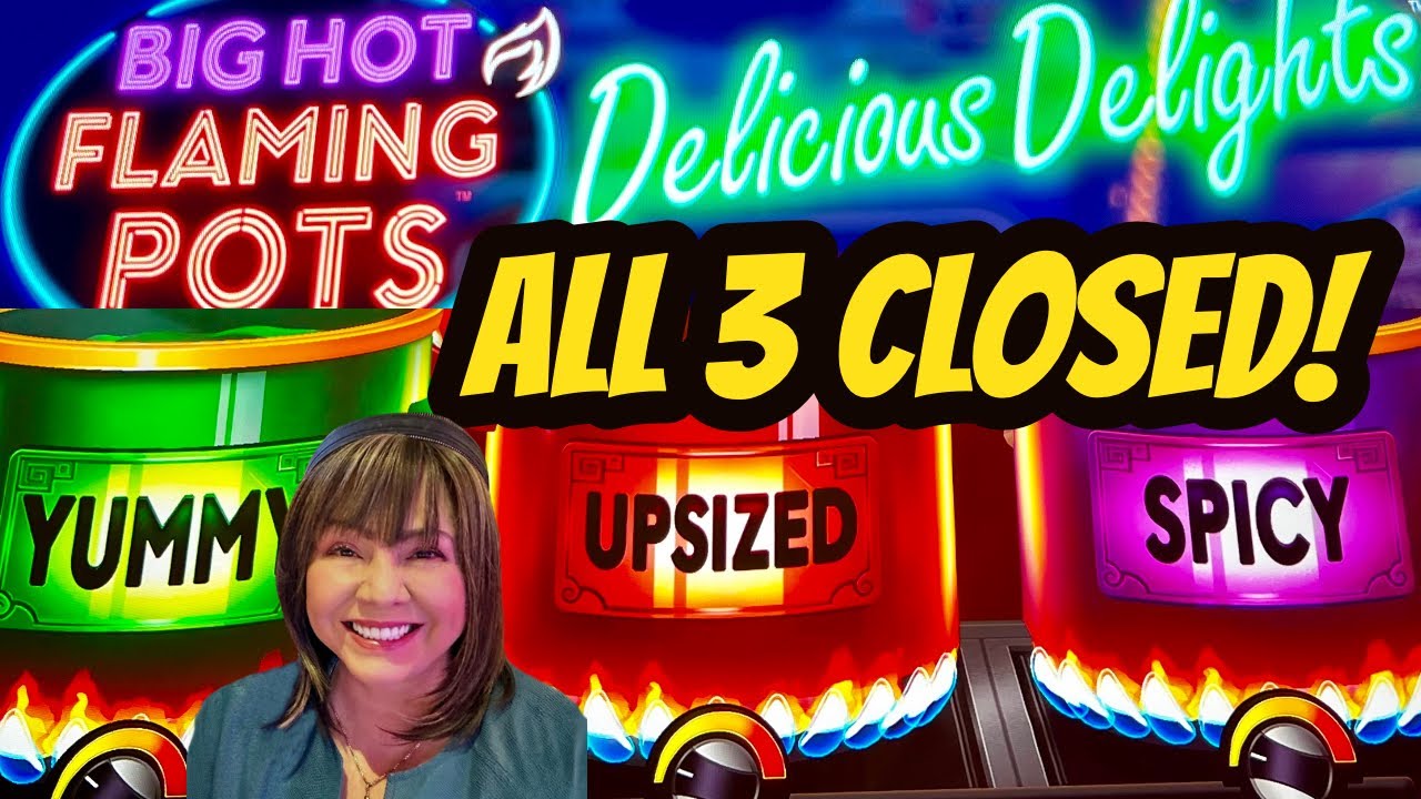 IT'S DELICIOUS! ALL 3 POTS CLOSED!