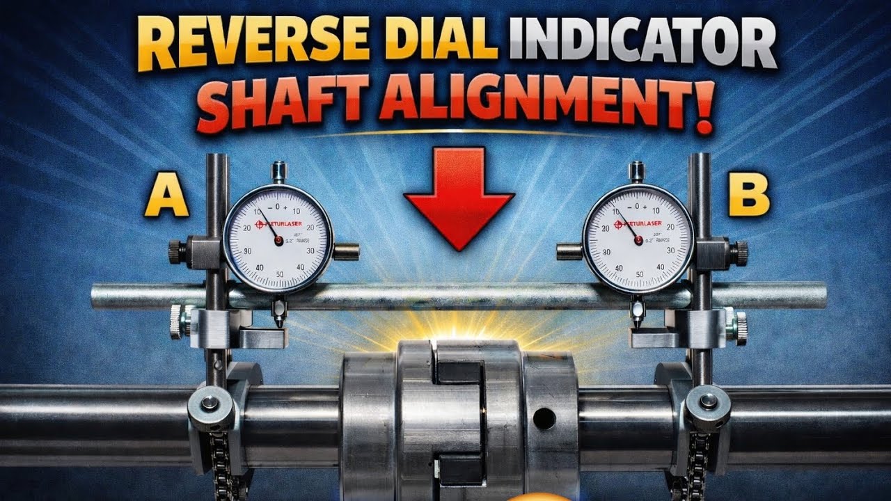 Reverse Dial Indicator Shaft Alignment Procedure. 
