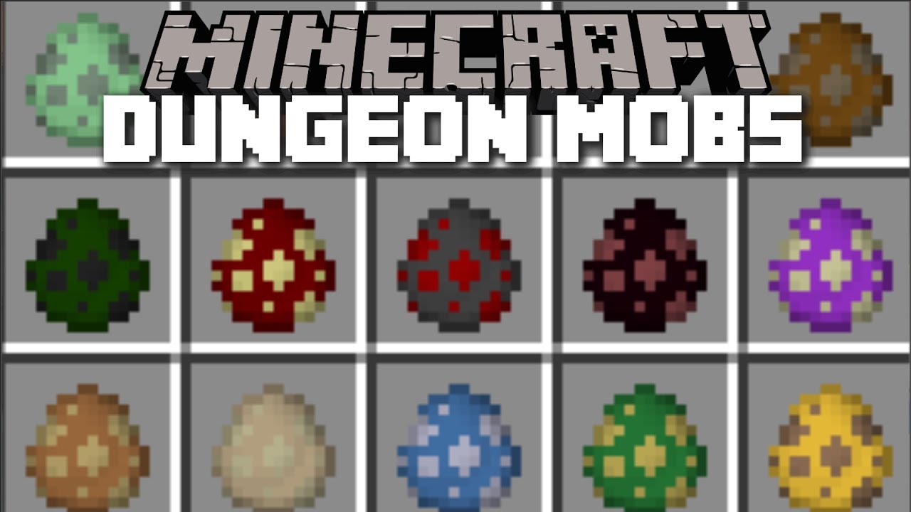 Minecraft CAVE MOBS MOD / FIGHT AND DEFEAT EVIL MONSTERS!! Minecraft