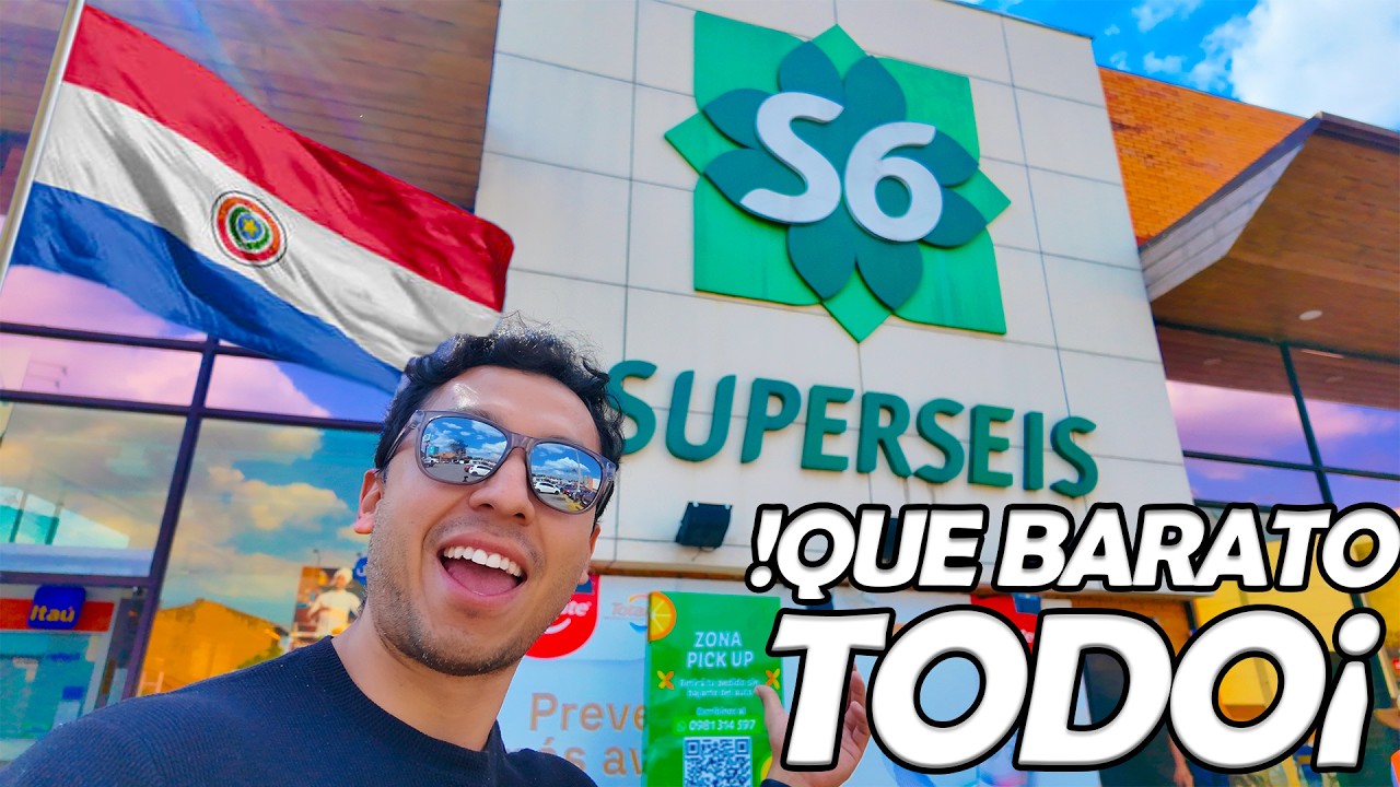 ¡NO LO CREERÁS! Así de BARATO es el Supermercado en PARAGUAY