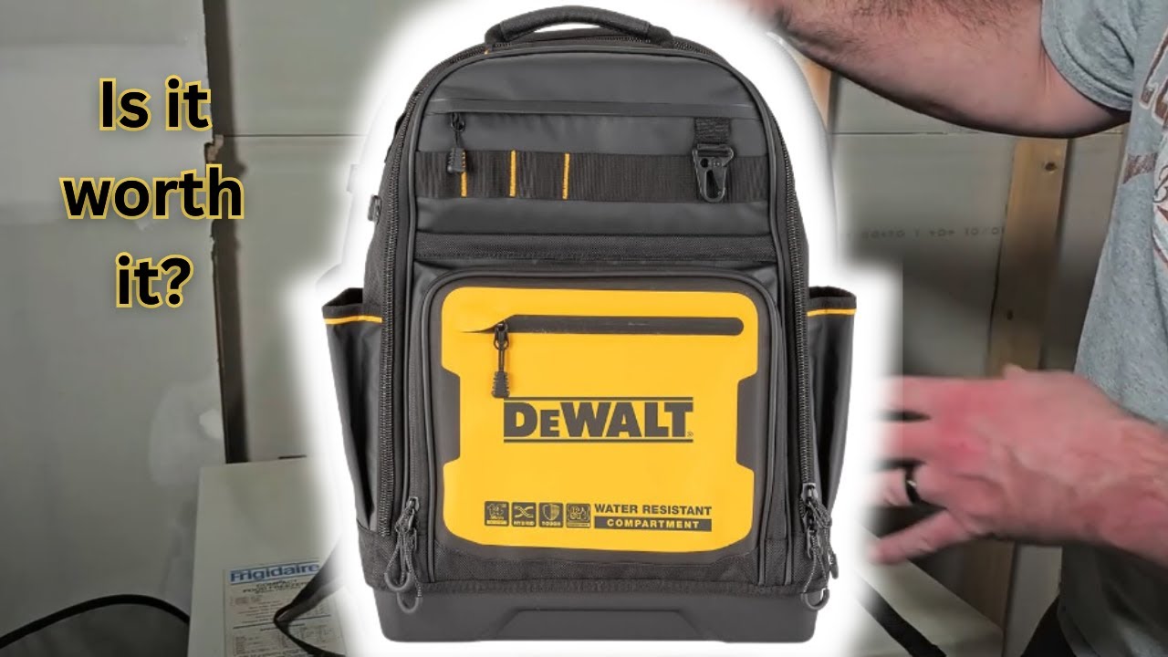 Обзор рюкзака для инструментов DEWALT: лучший мобильный органайзер для инструментов?