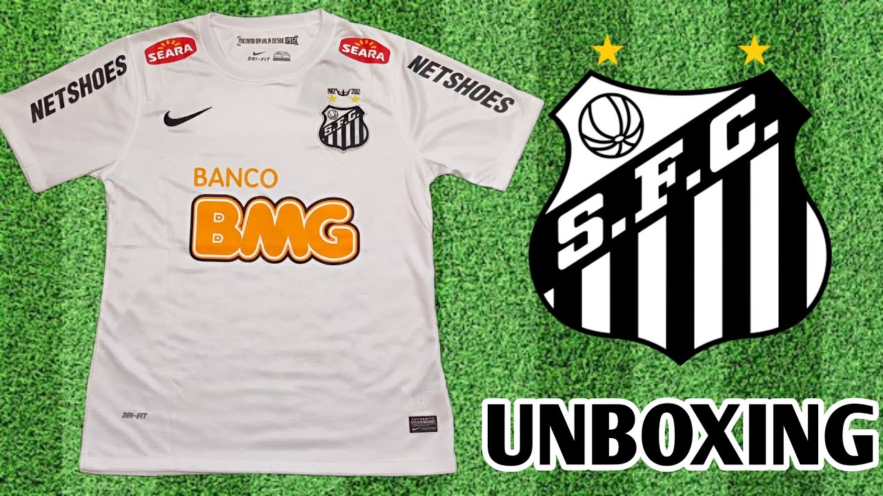 🇧🇷⚽ UNBOXING CAMISETA BARATA FUTBOL RETRO - SANTOS FC - LOCAL 2011-2012 - NEYMAR JR #10 - KITGG7 ⚽🇧🇷