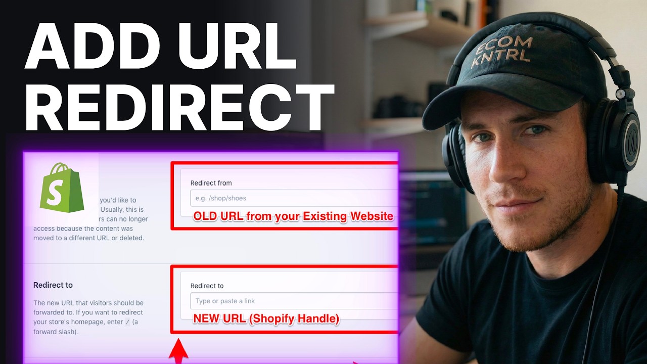 Add URL Redirect In Shopify (2026) | URL Redirects