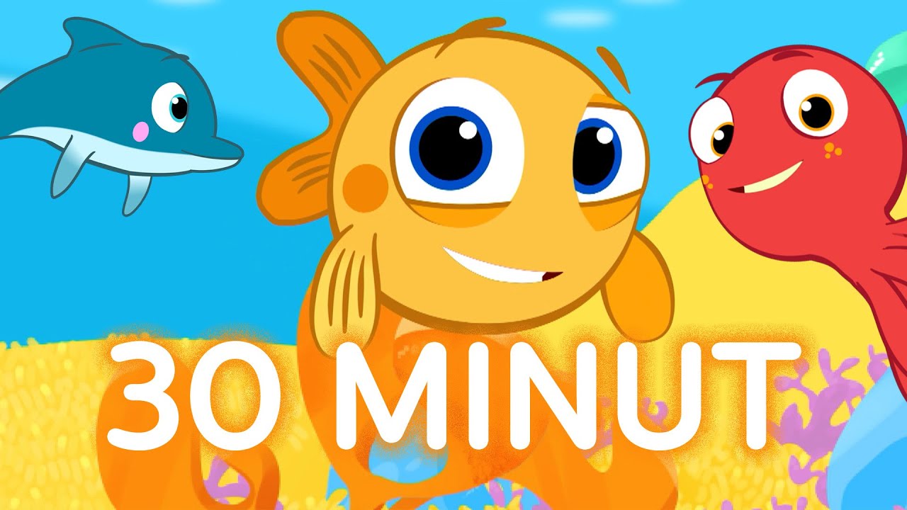 Popołudnie z Rybką MiniMini i przyjaciółmi! 🌊| MARATON ODCINKÓW | edukacyjne bajki dla dzieci