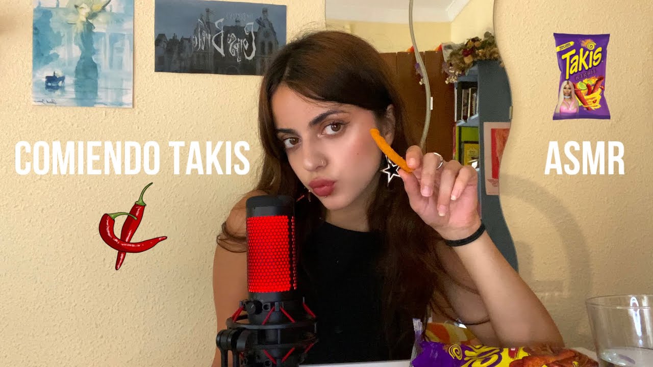 ASMR || COMIENDO TAKIS NINJA TERIYAKI 🌶️