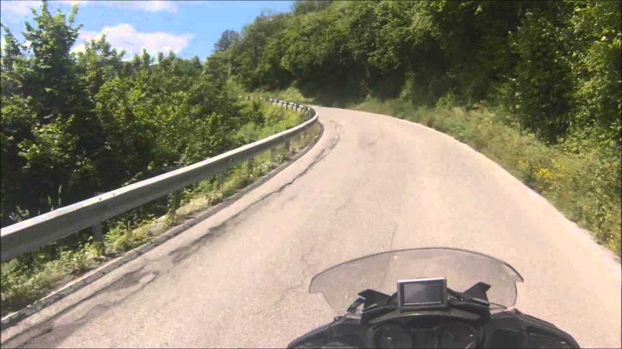 Colle del Melogno (Liguria) à moto