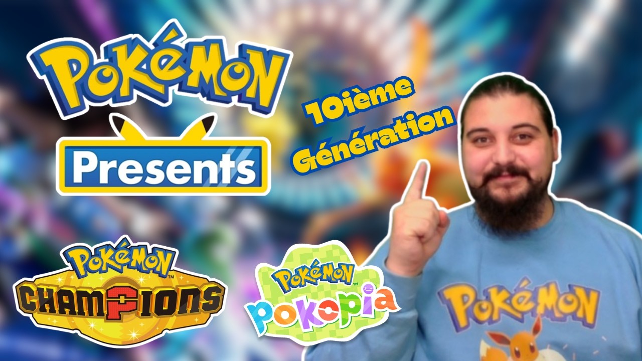 REACTION LIVE POKÉMON PRÉSENT POUR LES 30 ANS - L'AVENIR DE POKÉMON EST RADIEUX, JE VOUS LE PROMET