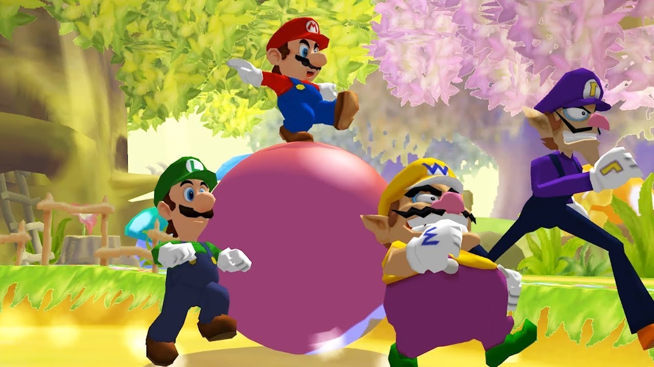 Mario Party 5 - All 1 vs 3 Minigames