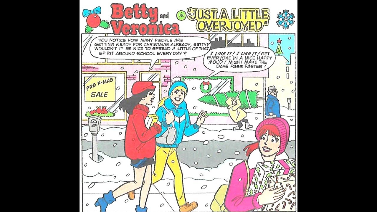 Betty and Veronica in A Bit Too Overjoyed