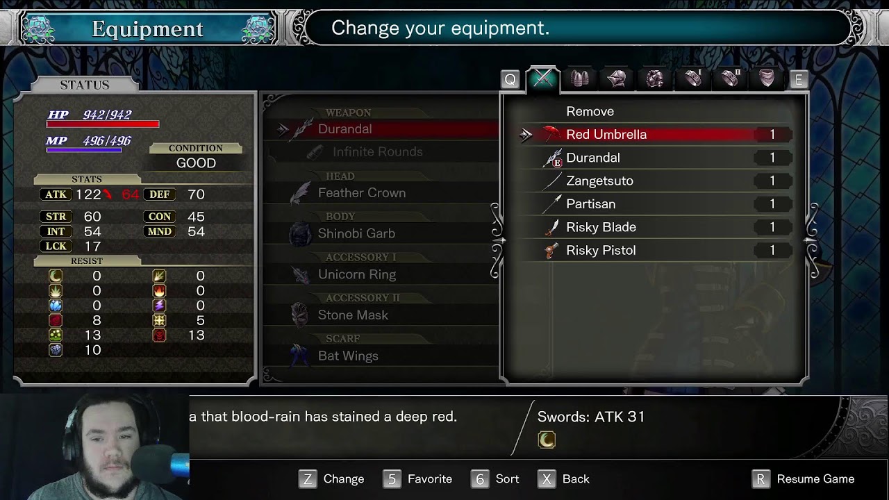 Finishing Bloodstained today!!!