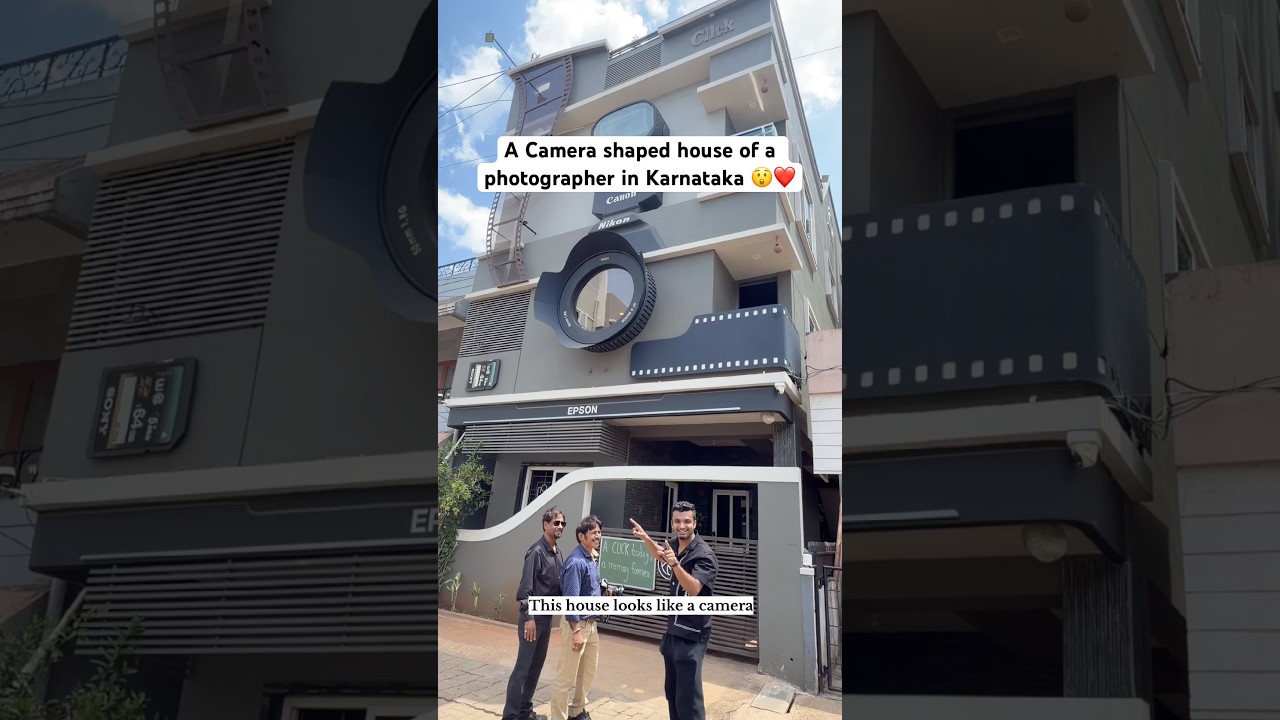 This house is a Camera 😲📸 #housetour #karnataka #photography #interiordesign #hometour