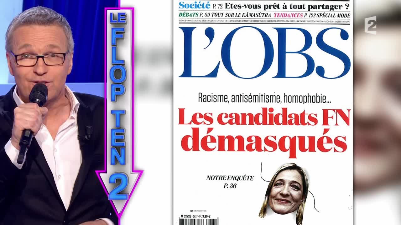 Le FLOP TEN 14 mars 2015 - On n'est pas couché #ONPC