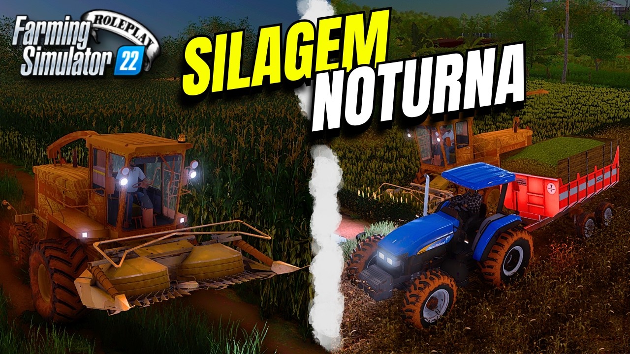 Finalizamos o Corte da Silagem de Sorgo Com Automotriz Antiga #Ep58 l Farming Simulator 22