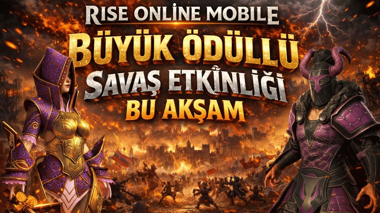 ÖDÜLLÜ PK SAVAŞI BU GECE rise online mobile