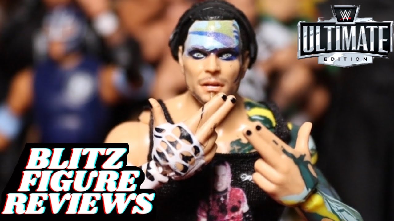ASMR-WWE ULTIMATE EDITION 14 JEFF HARDY FIGURE REVIEW