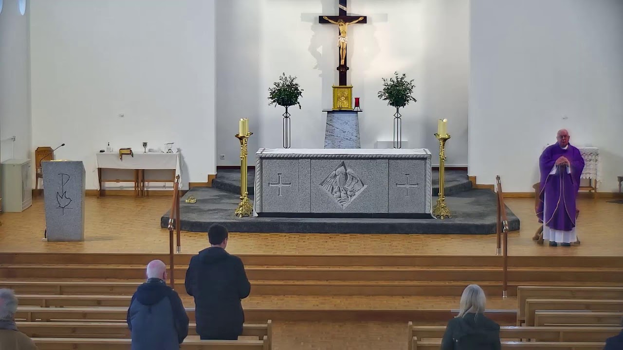 Thursday of Lent, Week 1, 26.02.26: Mass, 10am (Joseph Colvin, D)