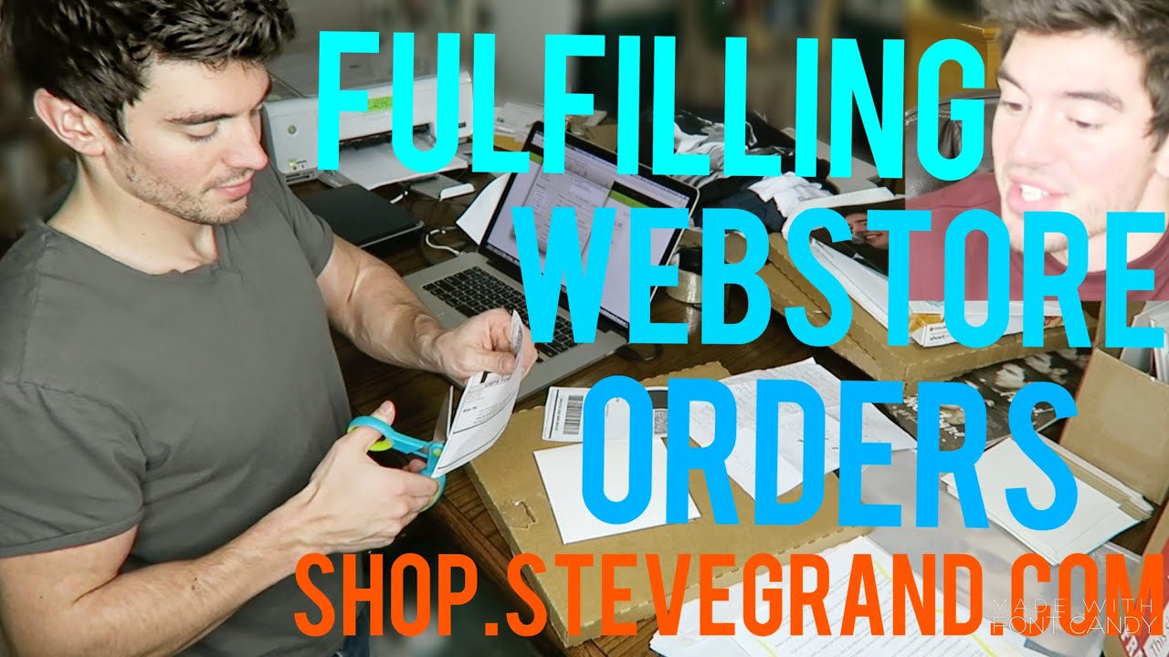 How I Fulfill Online Store Orders - BTS