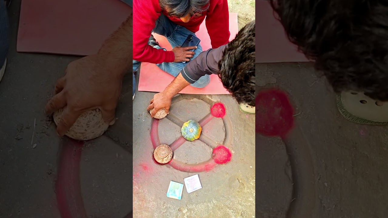 Sweet gurds between HILLS roots 2beads tonimoni game || villagegame || unique video24m