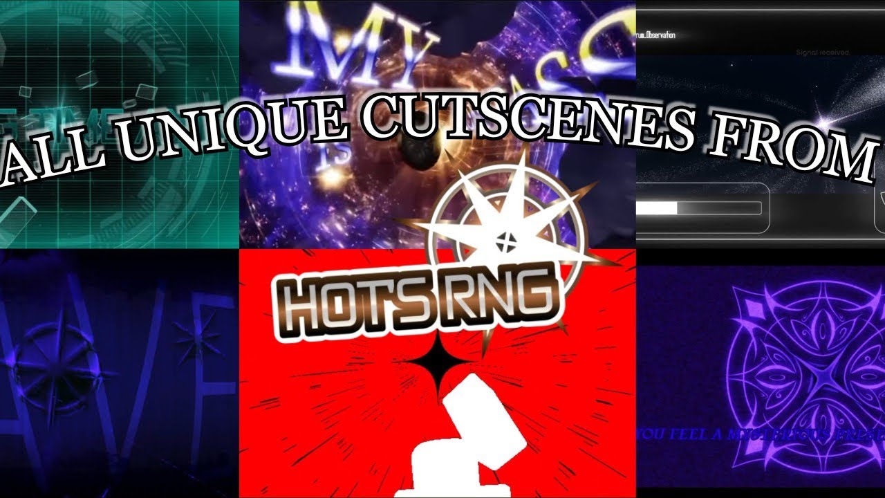 ALL UNIQUE CUTSCENES FROM HOT'S RNG !!! (Including fanmades)