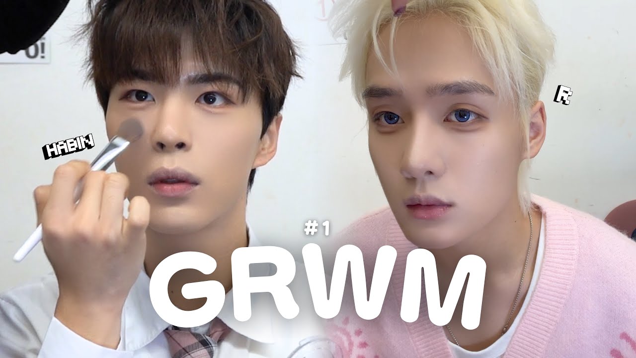 【GRWM】すっぴんのままカメラ回しました📹✨アイドル完成まで | Get Ready With LEVERGENT #1
