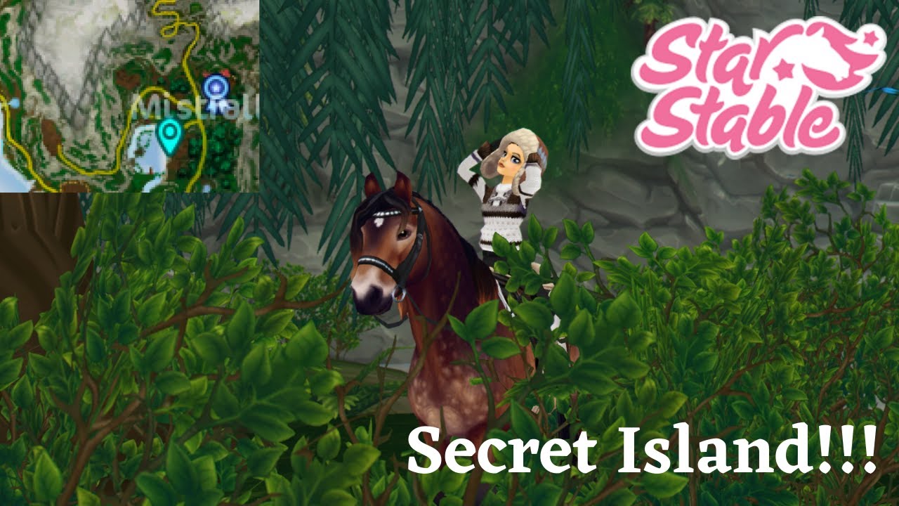 How to get to a secret Island in Mistfall! 😱 || Star Stable Online