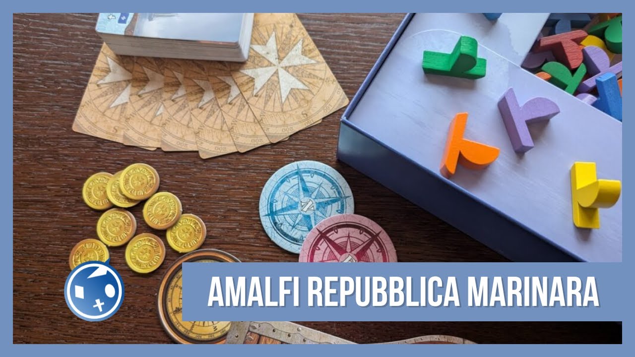 Amalfi Repubblica Marinara - Come giocare al boardgame di Giochi Uniti e Stratelibri