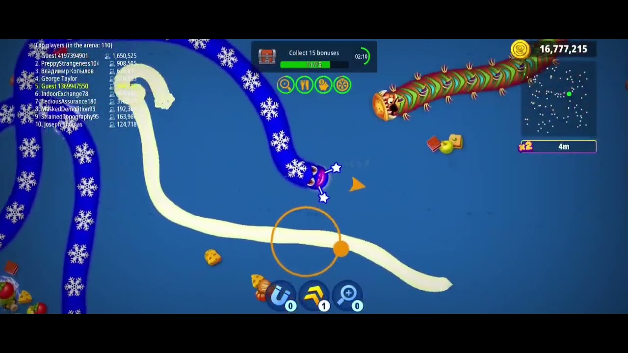 WORMSZONE. IO GIANT sNAKE GAme         #wgitachi #snake @Snakegaming-g 