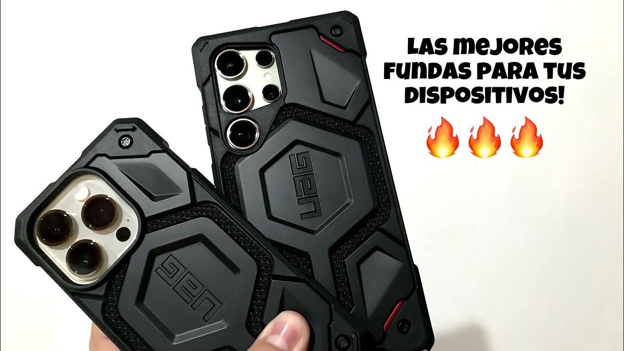 ¡Los mejores cases para tu iPhone y Samsung! UNBOXING UAG MONARCH PRO
