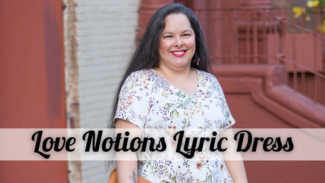 Love Notions Lyric Dress (Mood Sewing Network)