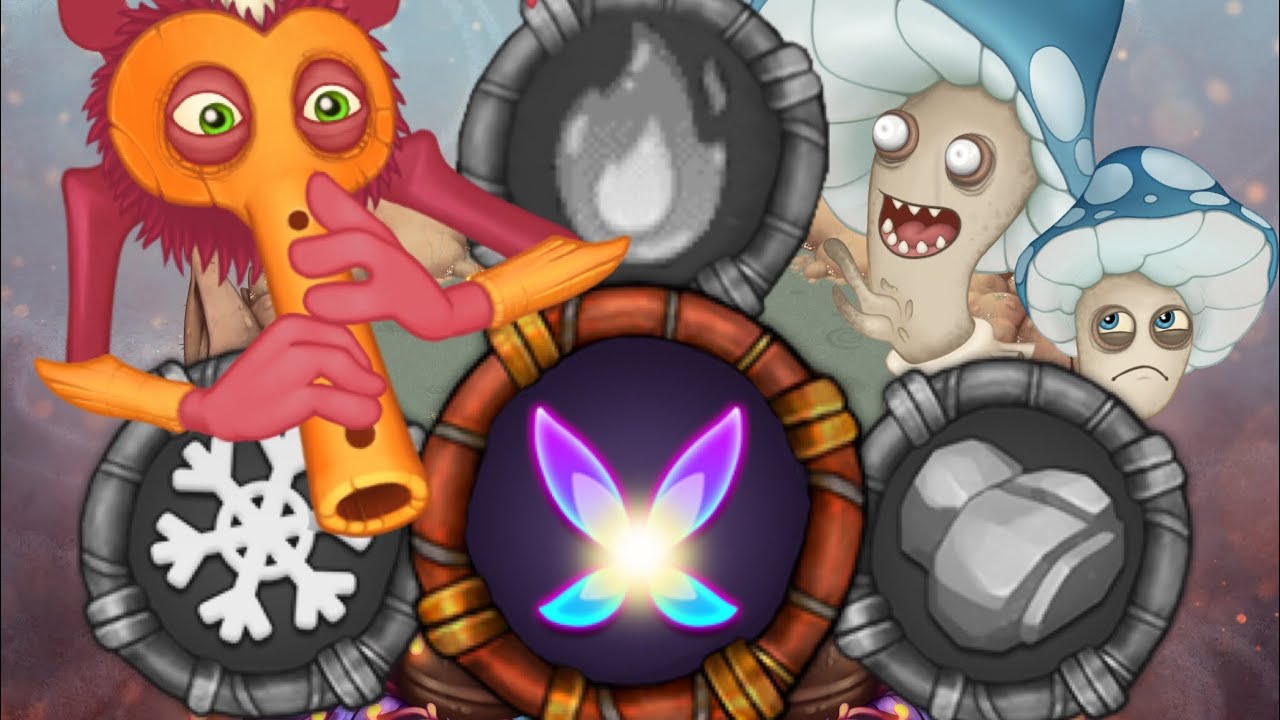 Faerie Island But Only Monsters With The Faerie Element | My Singing Monsters