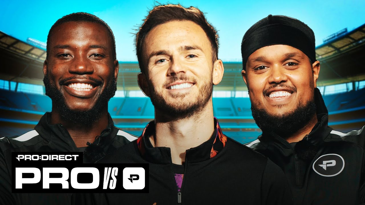 THE CHEMISTRY ON SHOW IS UNRIVALLED 😂 JAMES MADDISON TAKES ON CHUNKZ & HP IN PRO VS PRO:DIRECT ⚔️