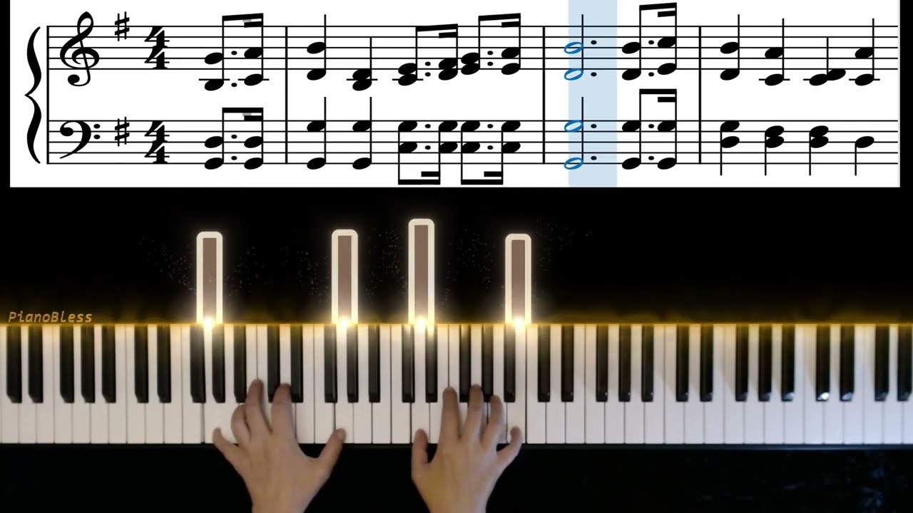 Tutorial (G major) - Sunshine in my Soul - Luz Bendita, Luz Gloriosa - Sol Maior - G major