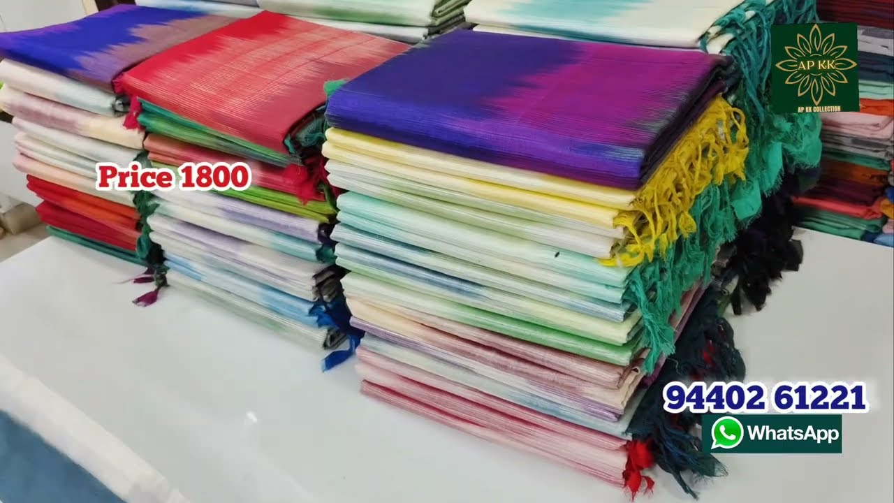 Mangalagiri pattu sarees Ramdan and ugadi special offers