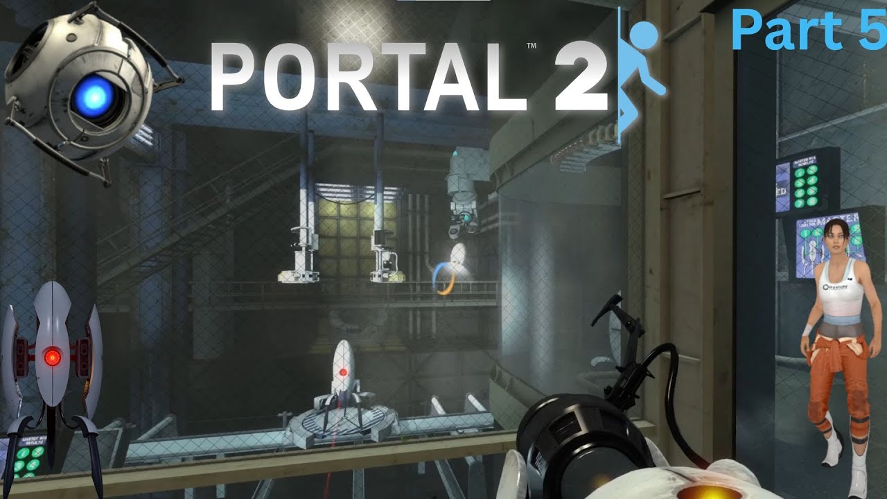 Portal 2 Part 5 – Flucht, Turret-Chaos & ein geplanter Sturz ins Ungewisse! 🔥