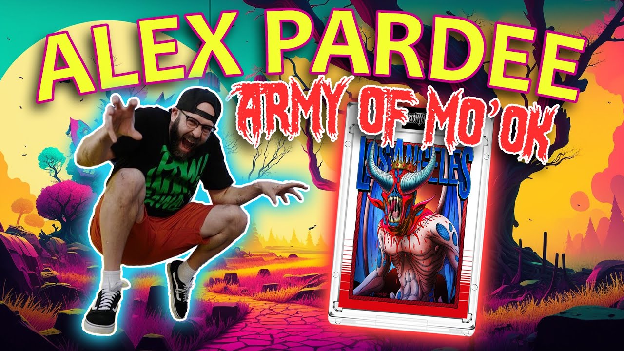 Alex Pardee ARMY OF MO'OK Variantz Card Unboxing!