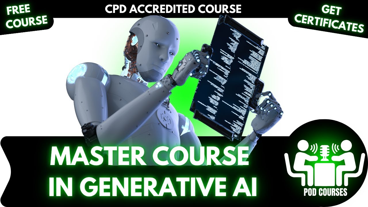 Master Course in Generative AI With Certificate - Pod Courses