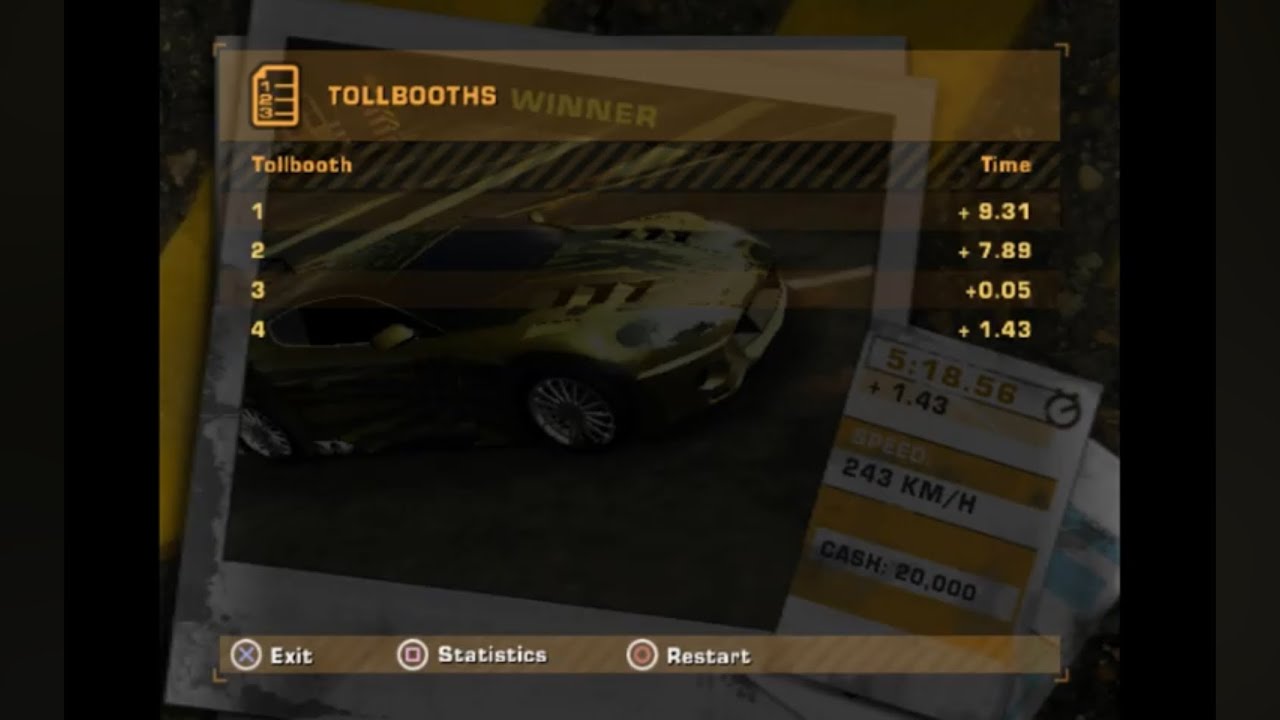 NFS Most Wanted Black Edition Pink Slip Run #2 Part 2 Last 2 Races