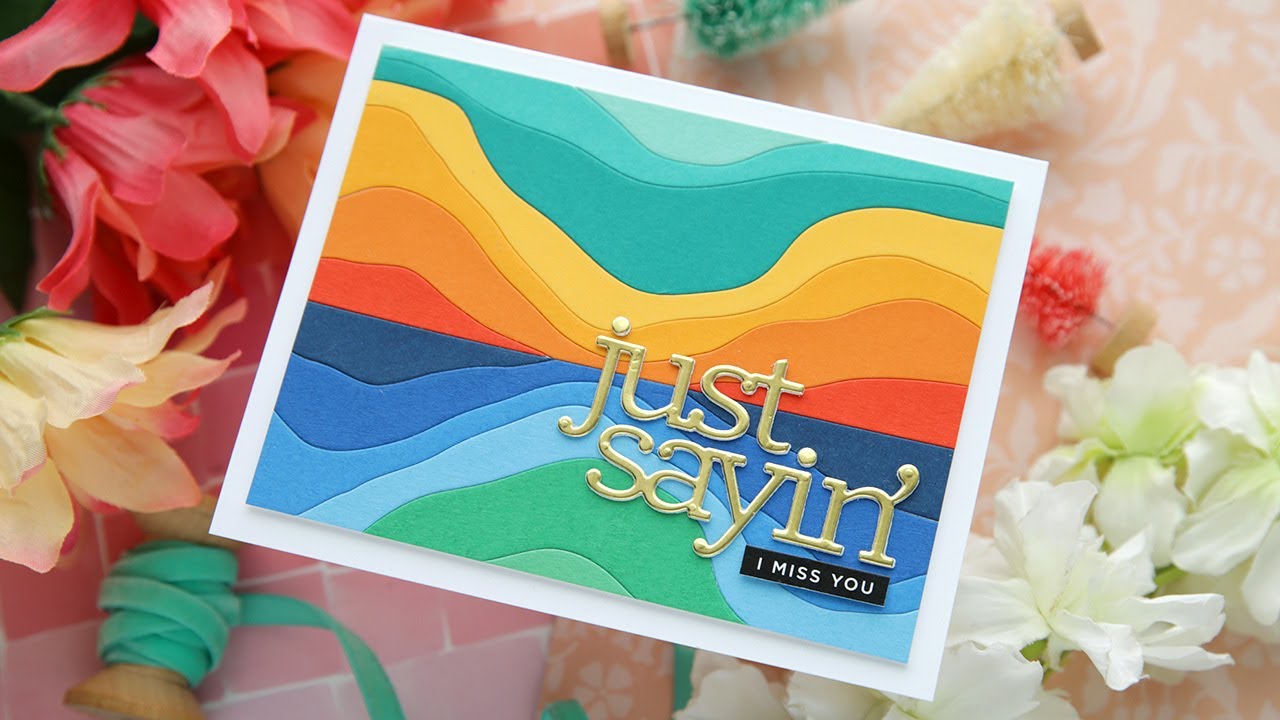 Красочный горный горизонт