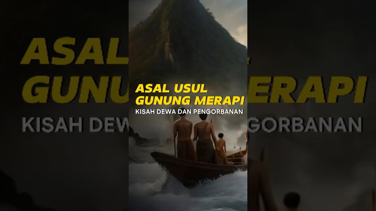 Asal Usul Gunung Merapi