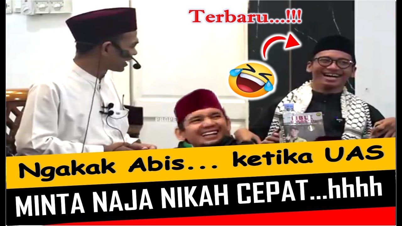 NAJA KETAWA NGAKAK KETIKA UAS TAWARKAN UNTUK MENIKAH - USTADZ ABDUL SOMAD TERBARU #viral #trending