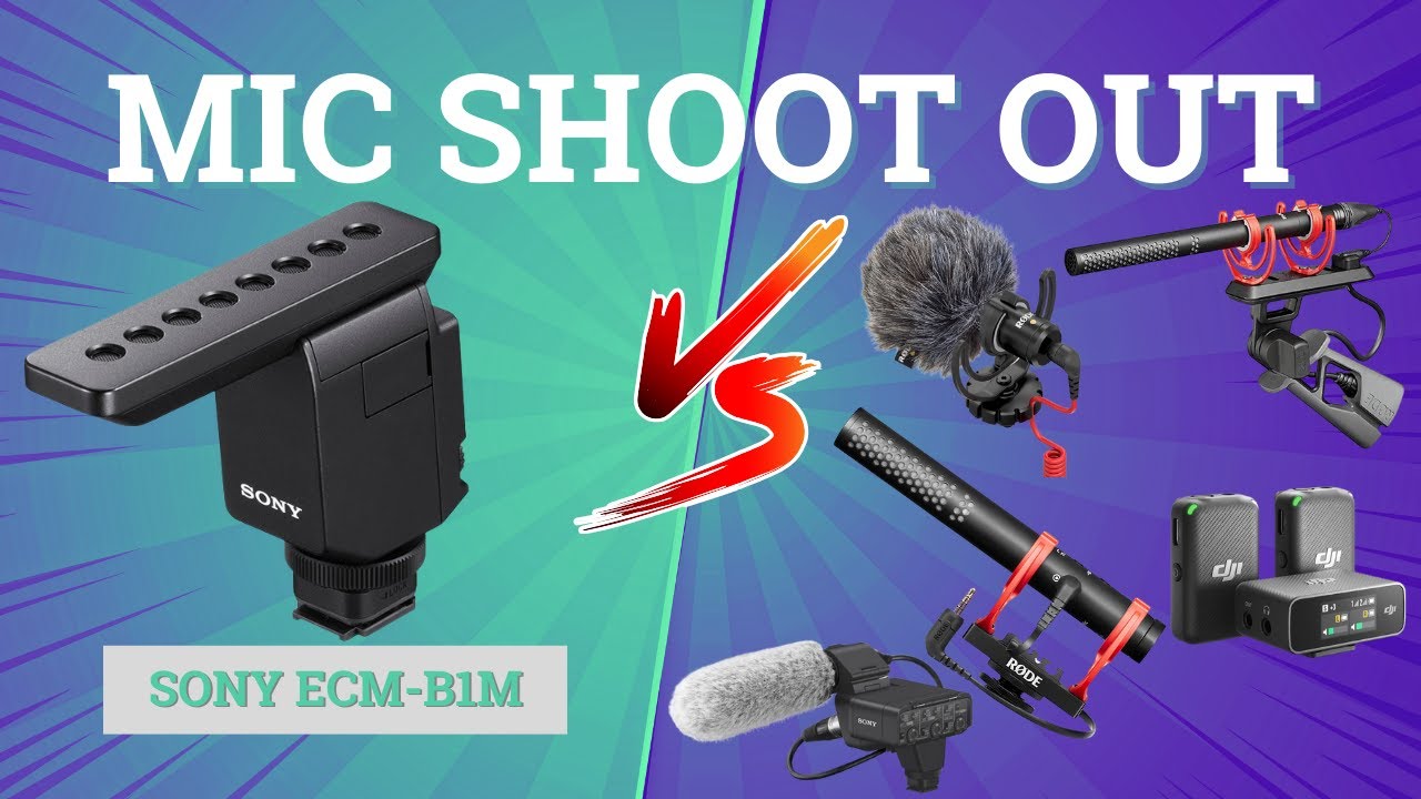 The Best YouTube Mic for Sony? | Sony ECM-B1M vs Rode Videomic NTG, Micro, DJI Wireless