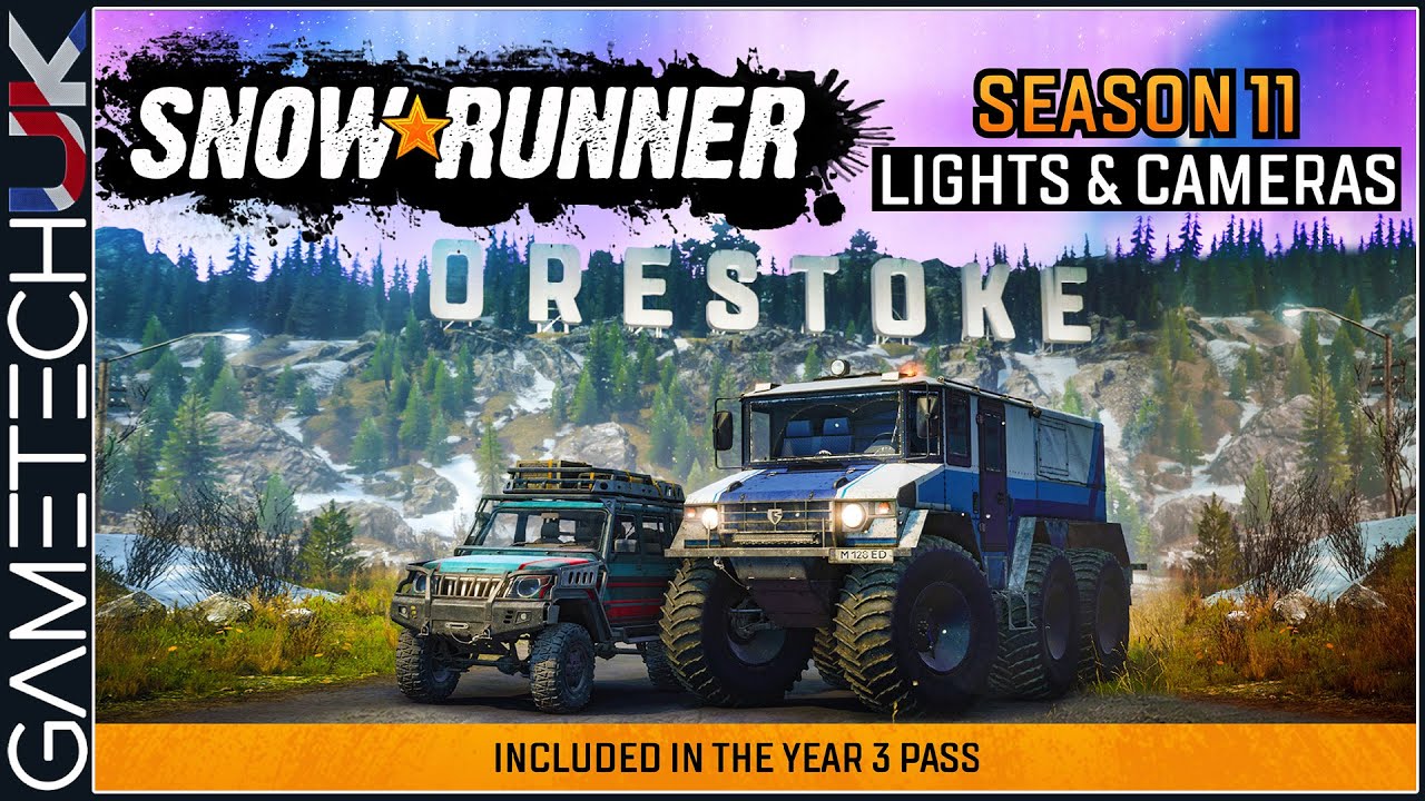 SnowRunner Season 11: Lights and Camera