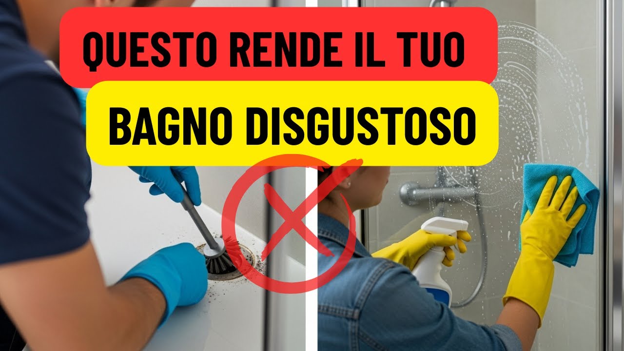 🚨 7 cose che devi pulire ogni giorno nel tuo bagno per evitare che la tua casa sembri disgustosa