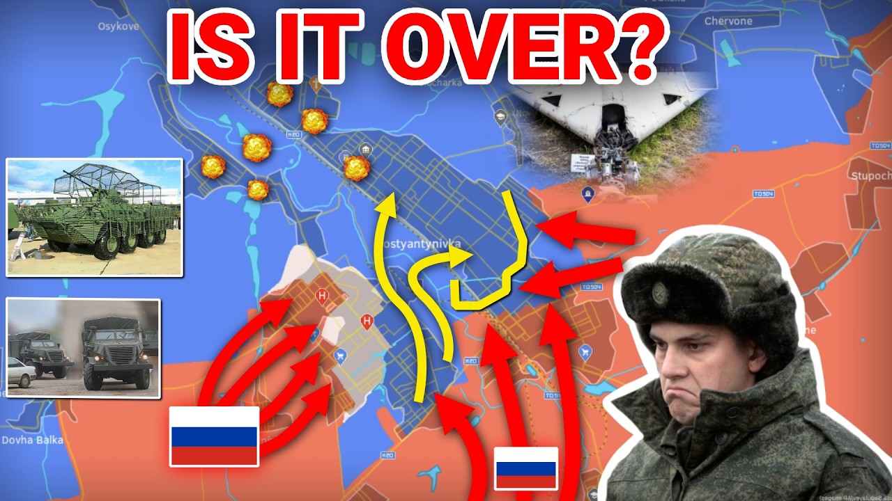 MILITARY MAP UPDATE: Russian Forces Advance Deeply Into Kostyantynivka Sector [7 June 2026]
