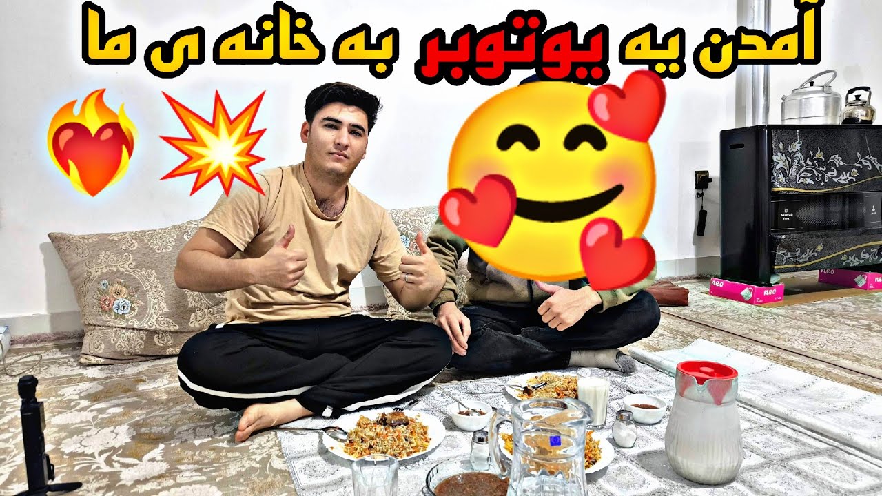 💥ولاگ روزانه💥 بالاخره بوته 🎋های خیار رو با نخ 🧵بستیم🥰و شب یک💥 یوتوبر💥 اومد به خونه🏡 نقلی ما ❤️😘