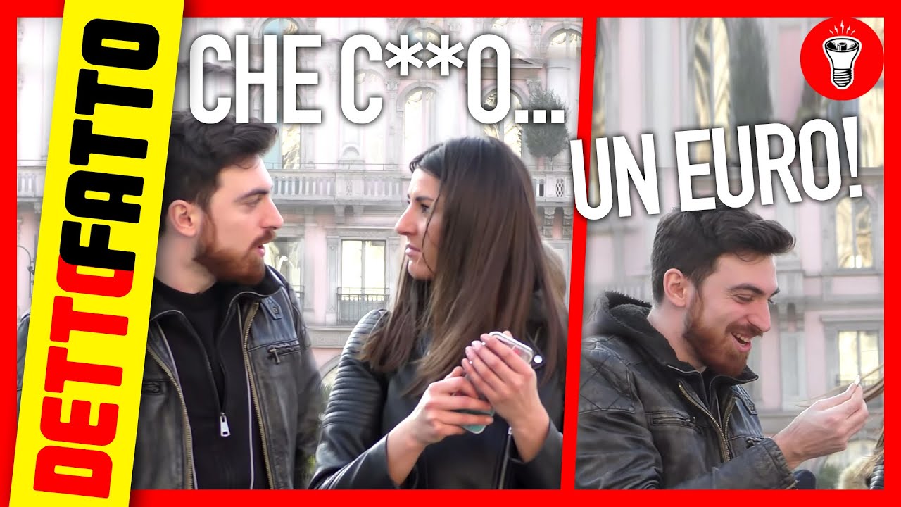 Che Cu..! Trovato un Euro! -  DETTO FATTO EP.14 - theShow