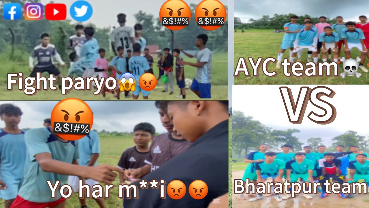 Under 15 final game ma fight😱🤬🤬/k vyo hola tw game#trending #keepsupporting #viralvideo @Jhareyyvloge 