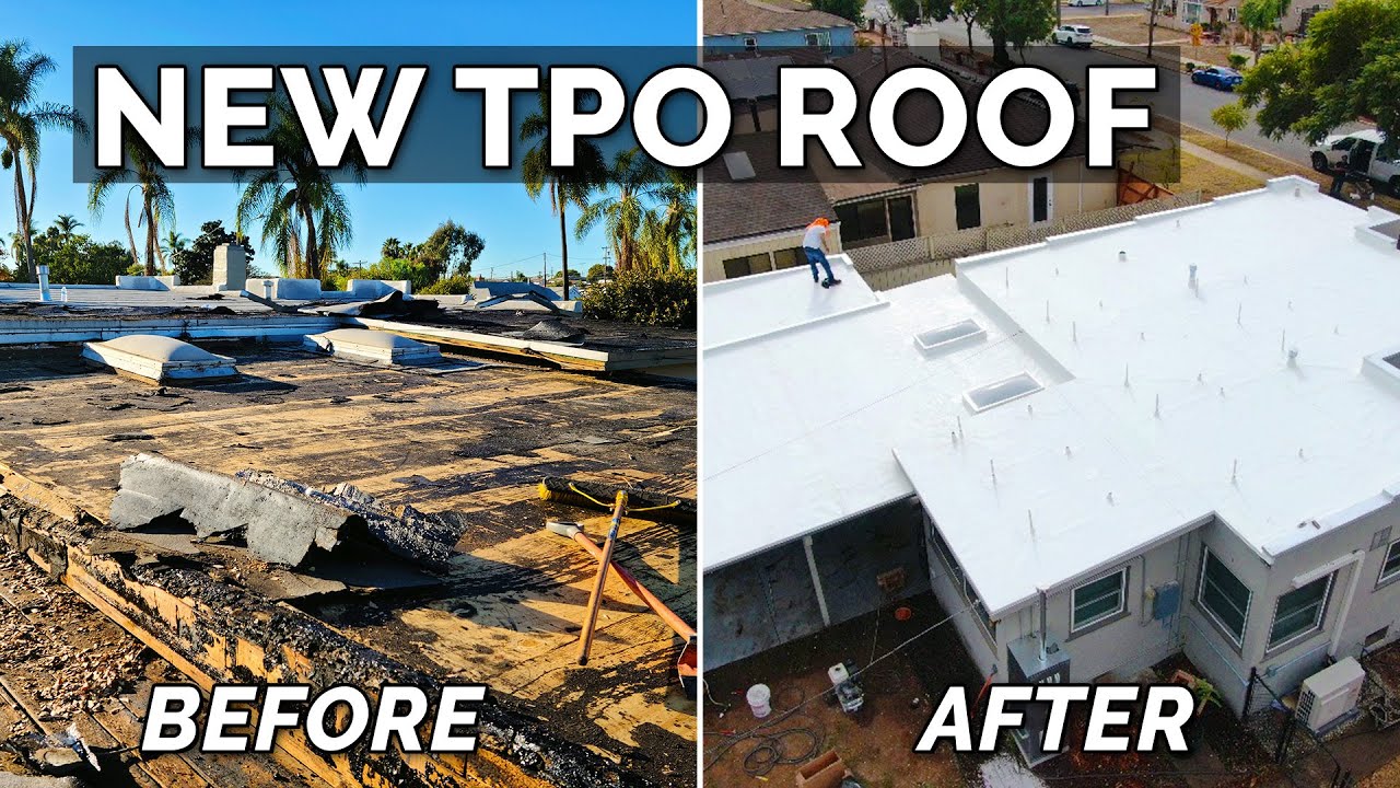 NEW TPO ROOF! Full Flat Roofing Installation | Homestead Update Ep. 11