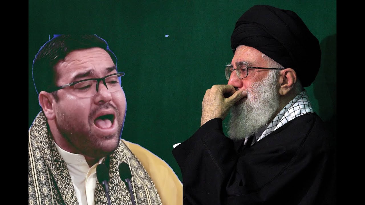 انبهار تام زلزل الساحة الحسينية والخامئني من قارئ محمد  جواد حسینی